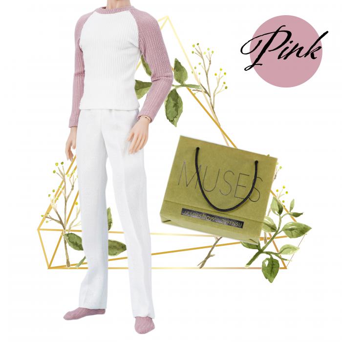JAMIEshow - Muses - Enchanted - Mini Fashion Pack Homme - Pink - Outfit
